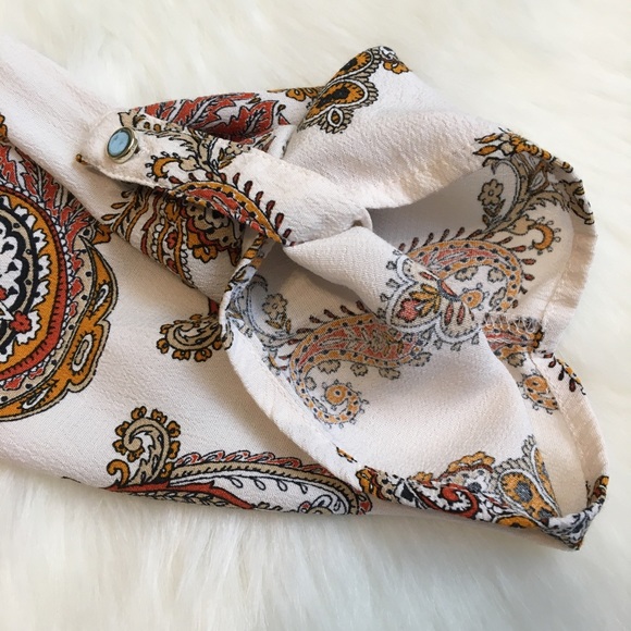 F & F | Mini Print Button Down Flowy Dress - Picture 5 of 7